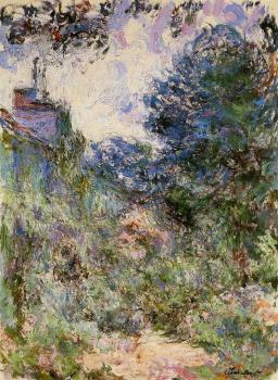 Claude Oscar Monet : The House Seen from the Rose Garden